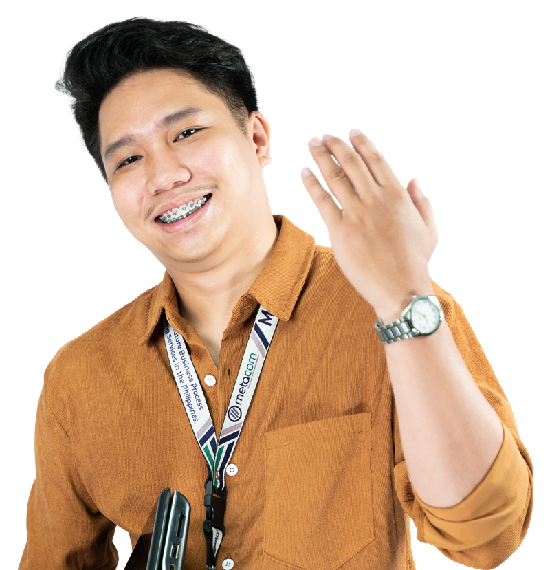 Excited Metacom team member